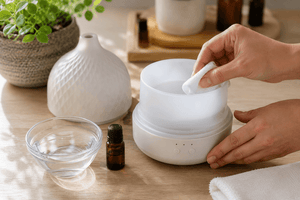 Hogyan tisztítsuk meg az aroma diffúzort 5 perc alatt?