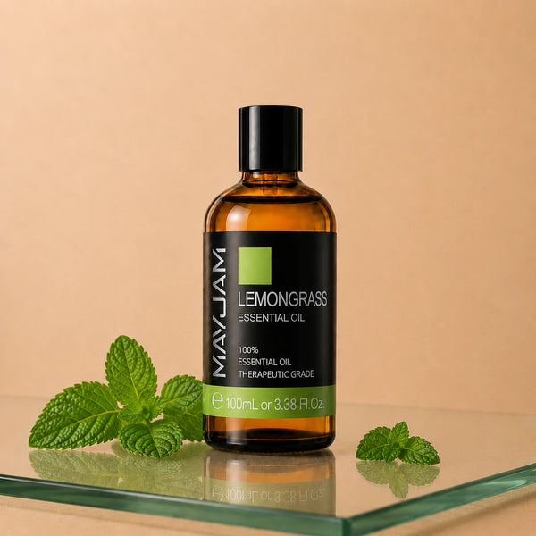 Citromfű illóolaj 100 ml – barna üveg