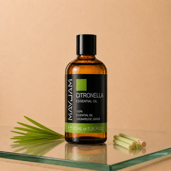 Citronella illóolaj 100 ml – barna üveg