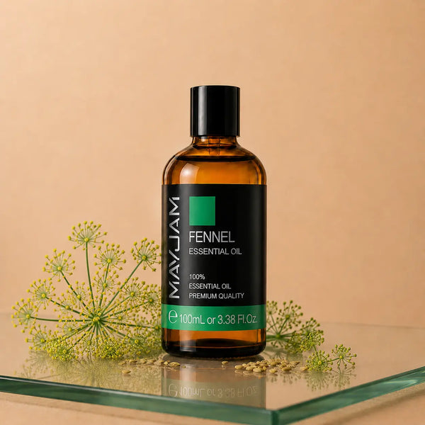 Édeskömény illóolaj 100 ml – barna üveg