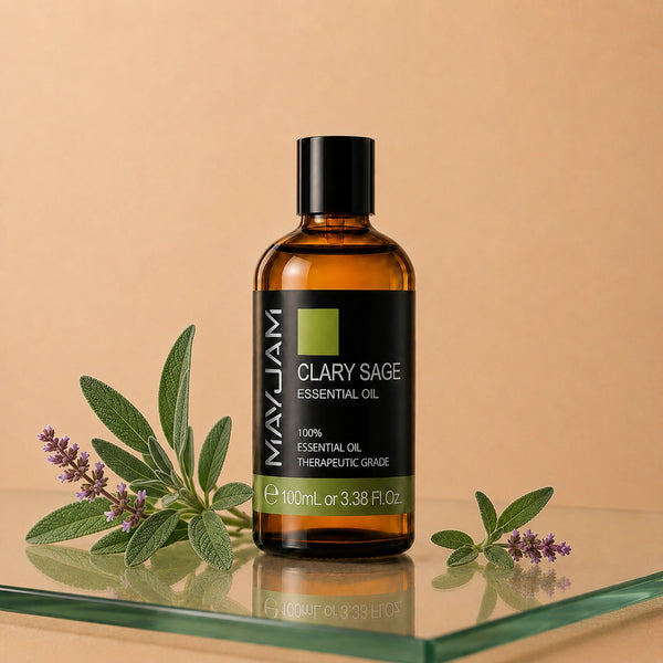 Muskotályzsálya illóolaj 100 ml – barna üveg